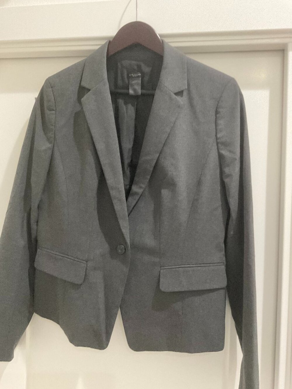 Ann Taylor Factory Grey Jacket Size 6